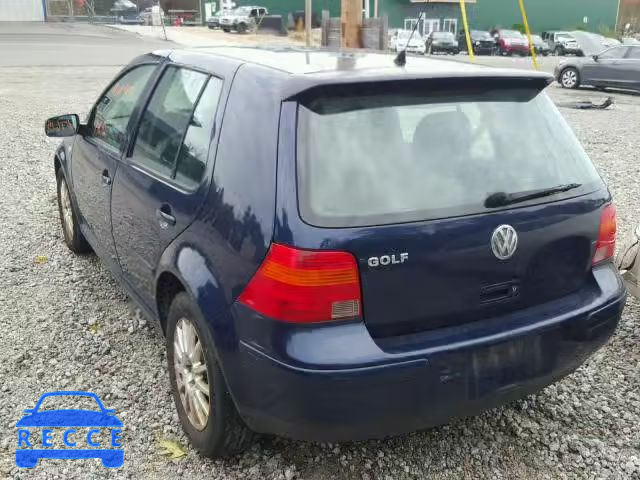 2003 VOLKSWAGEN GOLF 9BWGK61JX34057764 image 2