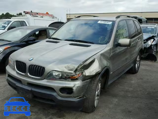 2005 BMW X5 5UXFA13585LY09349 зображення 1