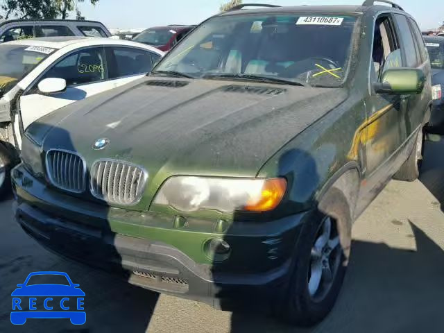 2002 BMW X5 5UXFB33502LH35979 image 1