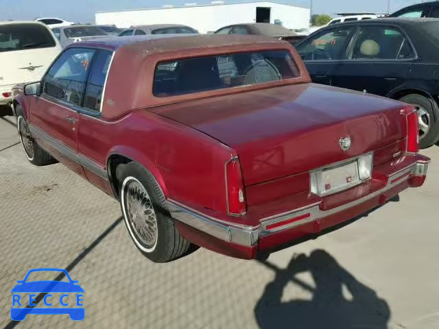 1989 CADILLAC ELDORADO 1G6EL1153KU603844 зображення 2