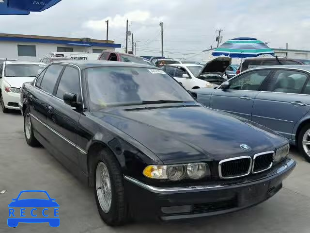2001 BMW 740 WBAGH83411DP30124 image 0