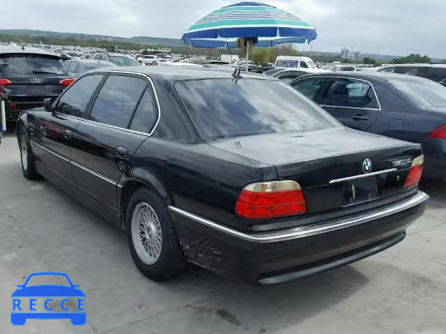 2001 BMW 740 WBAGH83411DP30124 image 2