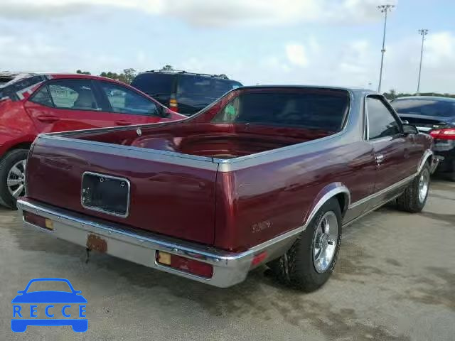 1986 CHEVROLET EL CAMINO 3GCCW80H0GS908760 image 3