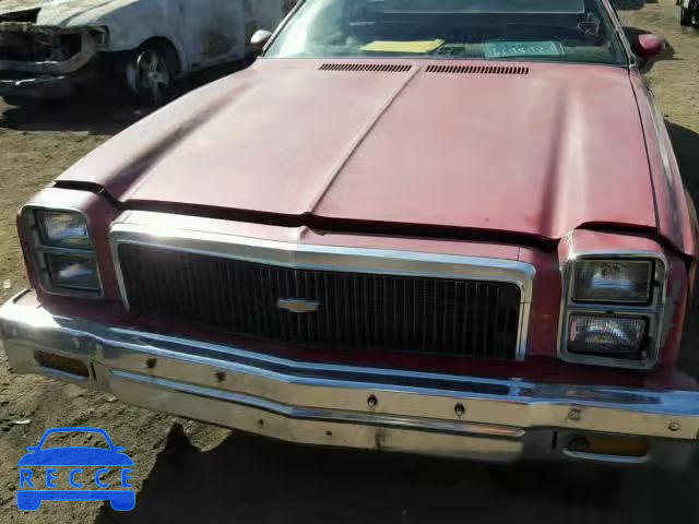 1977 CHEVROLET EL CAMINO 1D80L7Z452694 зображення 9