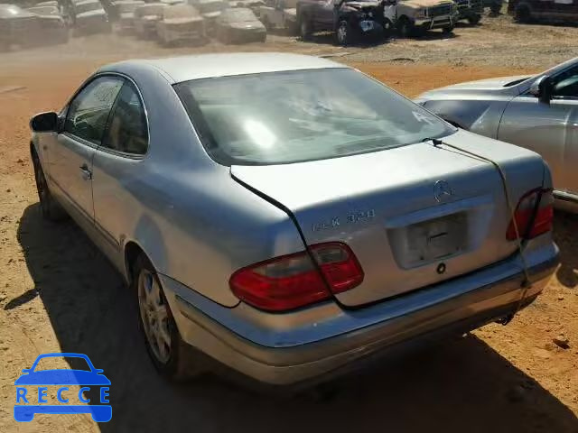 1999 MERCEDES-BENZ CLK WDBLJ65G7XF105546 image 2