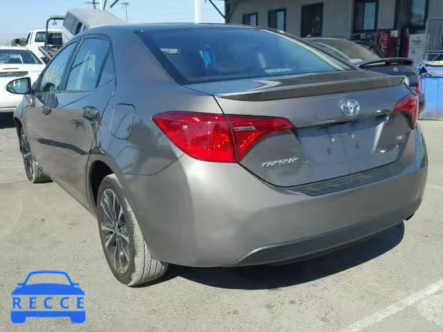 2017 TOYOTA COROLLA 2T1BURHE0HC748105 image 2