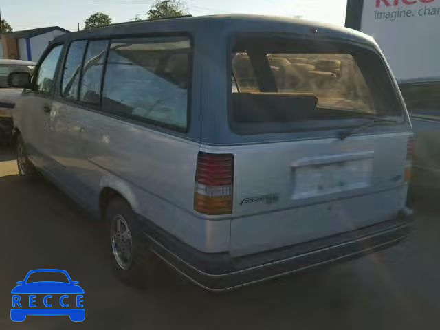 1990 FORD AEROSTAR 1FMDA31X6LZB87140 зображення 2