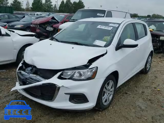 2017 CHEVROLET SONIC 1G1JG6SHXH4169834 зображення 1