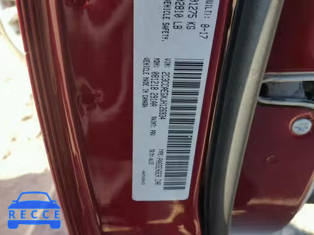 2018 CHRYSLER 300 2C3CCAEGXJH126934 Bild 9