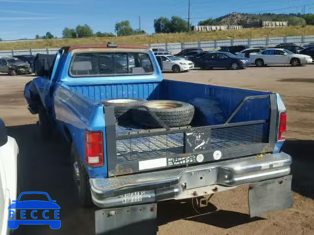 1990 DODGE W-SERIES 1B7KM3686LS634773 image 2