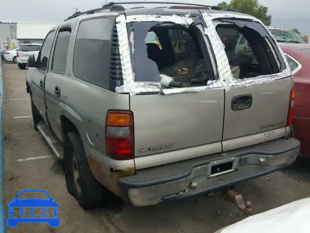 2001 CHEVROLET TAHOE 1GNEK13T11J293213 image 5