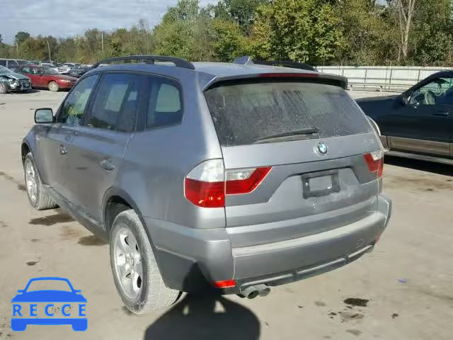 2007 BMW X3 WBXPC93437WF20831 зображення 2