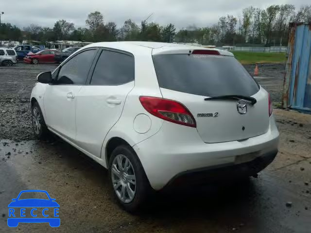 2014 MAZDA MAZDA2 JM1DE1KZ1E0183873 image 2