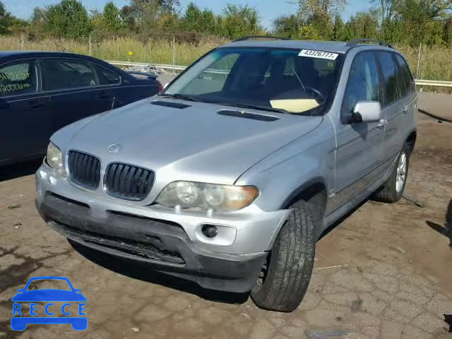 2004 BMW X5 5UXFA13584LU24825 image 1