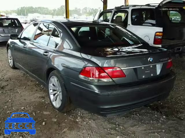 2008 BMW 750 WBAHN83578DT82636 зображення 2