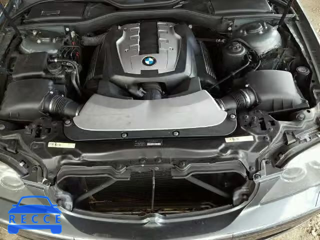 2008 BMW 750 WBAHN83578DT82636 image 6