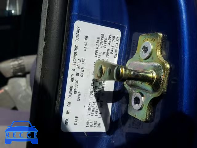 2007 SUZUKI RENO KL5JD66Z57K556004 image 9