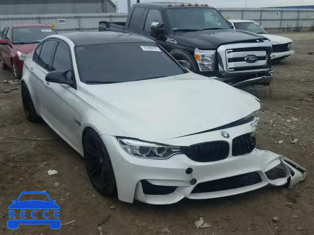 2015 BMW M3 WBS3C9C55FP805243 image 0
