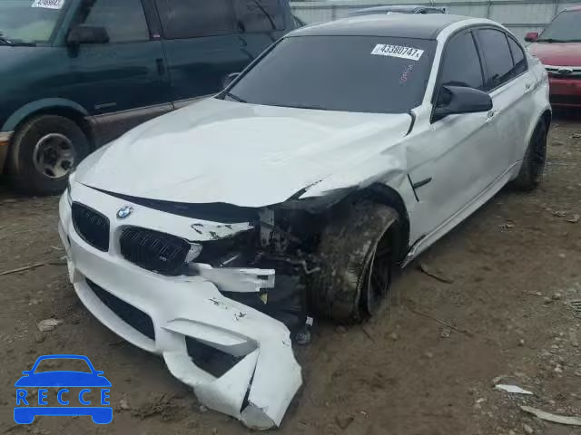 2015 BMW M3 WBS3C9C55FP805243 image 1