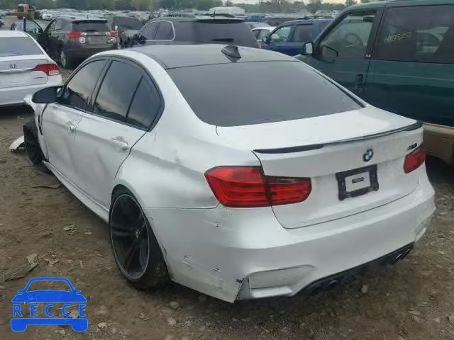 2015 BMW M3 WBS3C9C55FP805243 image 2