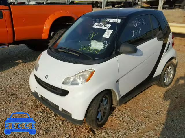 2010 SMART FORTWO WMEEJ3BA7AK360531 image 1