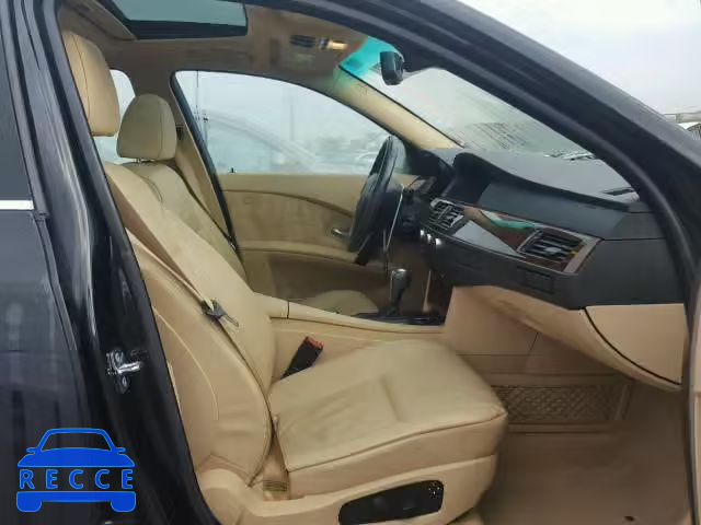 2007 BMW 530 WBANF735X7CY17504 image 4