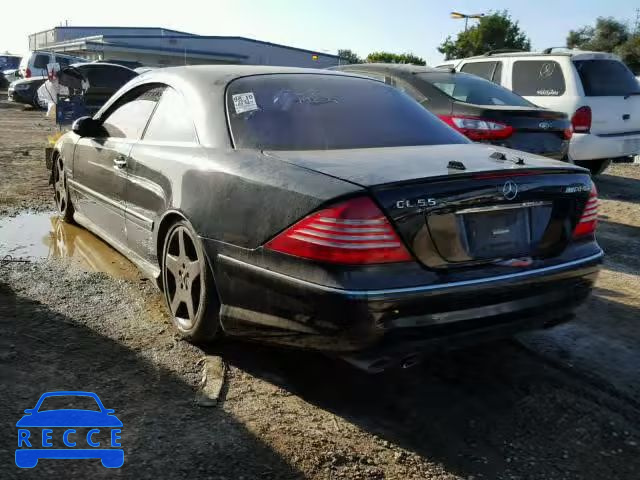 2003 MERCEDES-BENZ CL WDBPJ74J53A033340 image 2