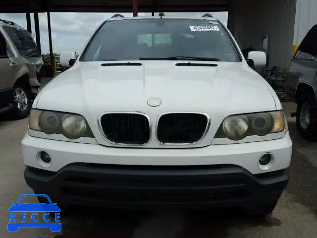2002 BMW X5 5UXFA53552LV70975 зображення 8