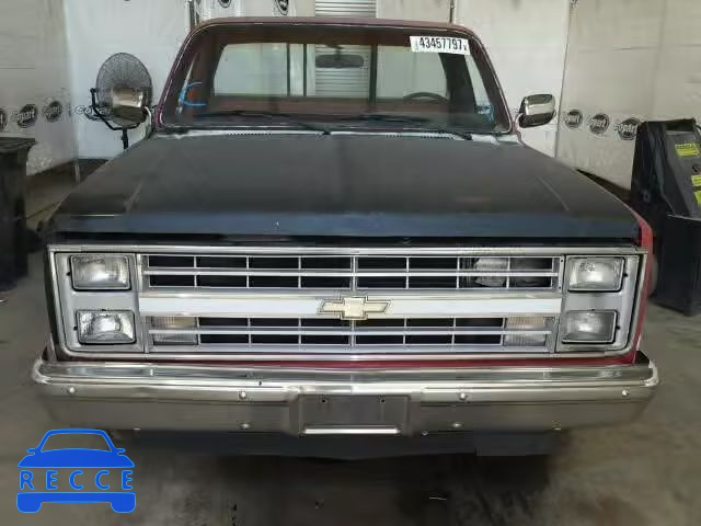 1986 CHEVROLET C10 1GCDC14H5GF324874 зображення 9