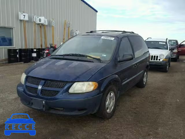2001 DODGE CARAVAN 1B8GP25G51B100754 image 1