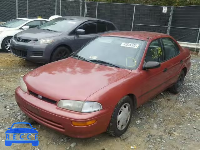 1997 GEO PRIZM 1Y1SK5261VZ421578 Bild 1