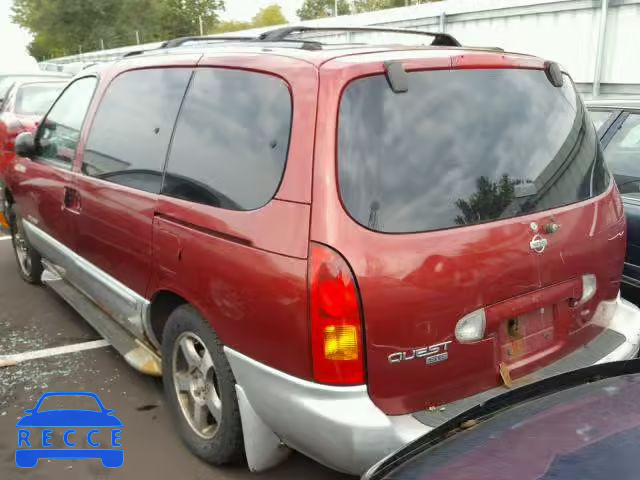 2000 NISSAN QUEST 4N2XN11TXYD810185 image 2