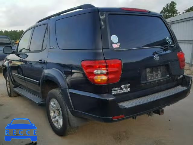 2004 TOYOTA SEQUOIA 5TDZT38A14S231943 зображення 2