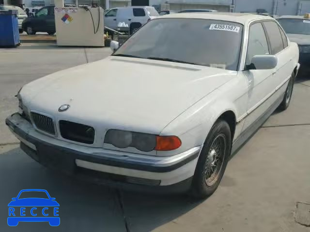 2000 BMW 740 WBAGH8342YDP17022 image 1