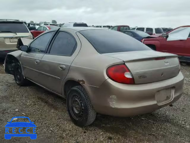 2000 PLYMOUTH NEON 1P3ES46C4YD697010 зображення 2