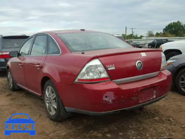 2009 MERCURY SABLE 1MEHM42W39G619758 image 2