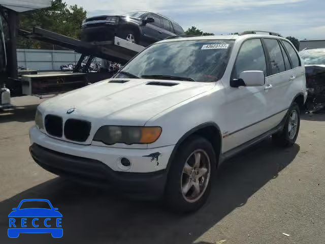 2002 BMW X5 5UXFA53542LP46186 зображення 1