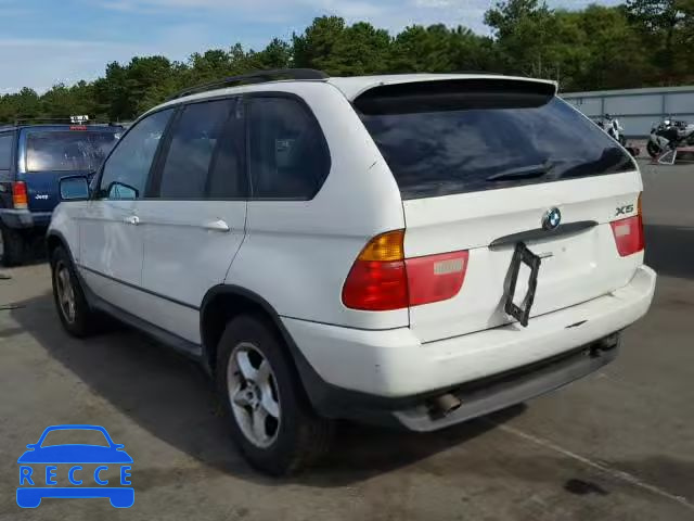 2002 BMW X5 5UXFA53542LP46186 зображення 2