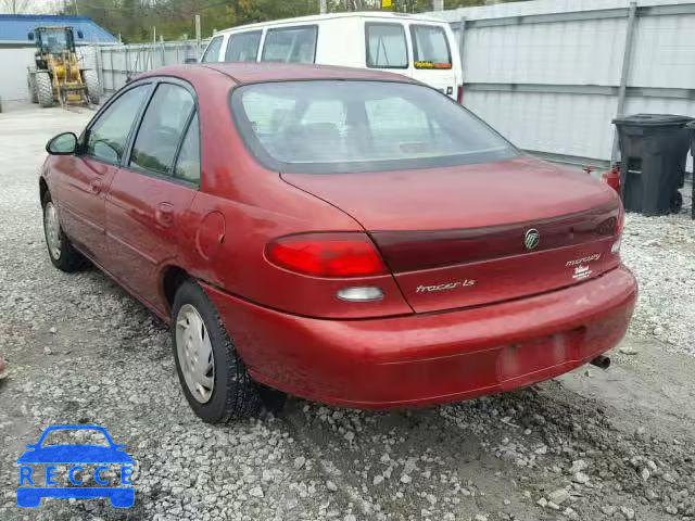 1997 MERCURY TRACER 1MELM13P1VW600609 зображення 2