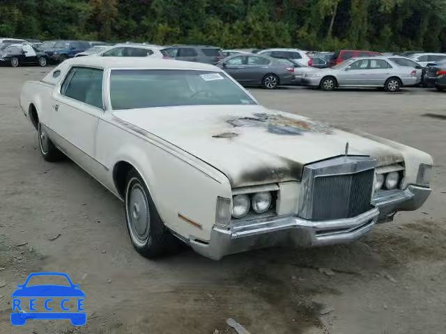 1972 LINCOLN CONTINENTL 2Y89A889615 зображення 0