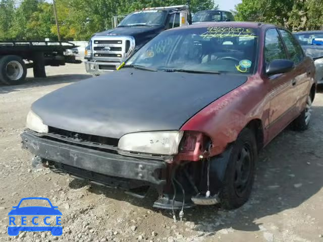 1997 GEO PRIZM 1Y1SK5269VZ419707 Bild 1