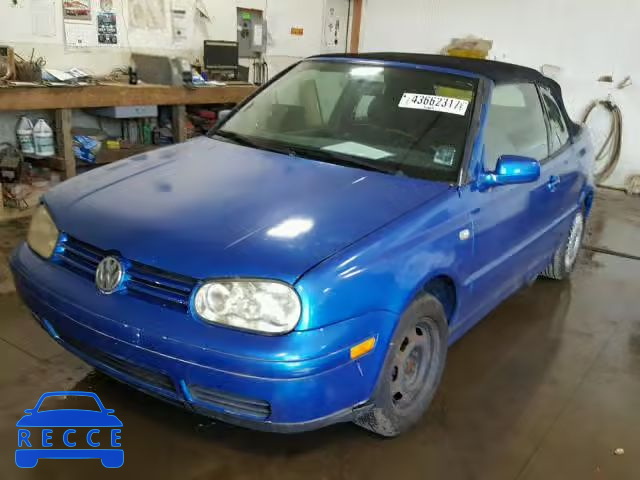 2001 VOLKSWAGEN CABRIO 3VWCC21V71M806875 image 1