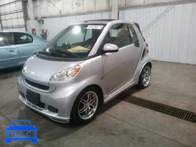 2009 SMART FORTWO WMEEK31X79K272139 зображення 1