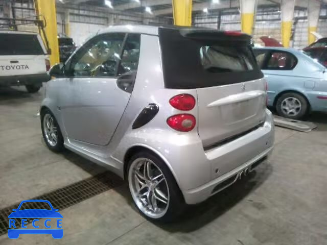 2009 SMART FORTWO WMEEK31X79K272139 image 2