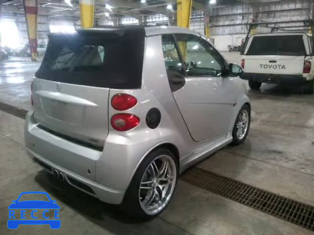 2009 SMART FORTWO WMEEK31X79K272139 зображення 3