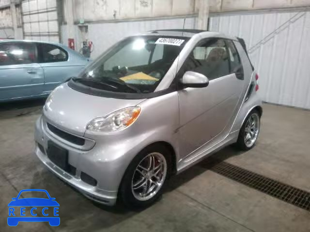 2009 SMART FORTWO WMEEK31X79K272139 зображення 5