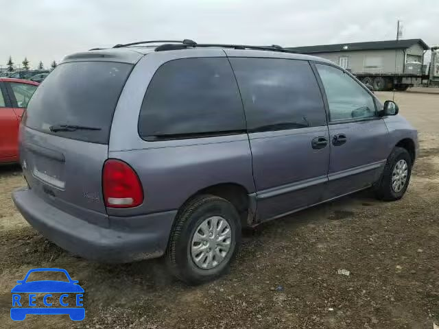 1997 PLYMOUTH VOYAGER 2P4FP2536VR159781 зображення 3