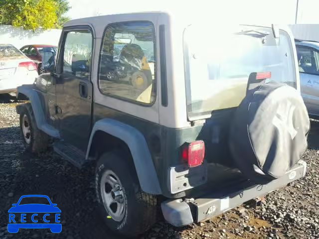 1999 JEEP WRANGLER / 1J4FY19S9XP467054 image 2