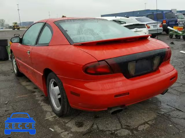 1999 PONTIAC SUNFIRE 1G2JD12T3X7510810 зображення 2