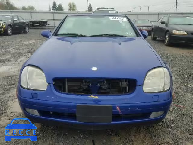 1999 MERCEDES-BENZ SLK WDBKK47F2XF107514 image 8